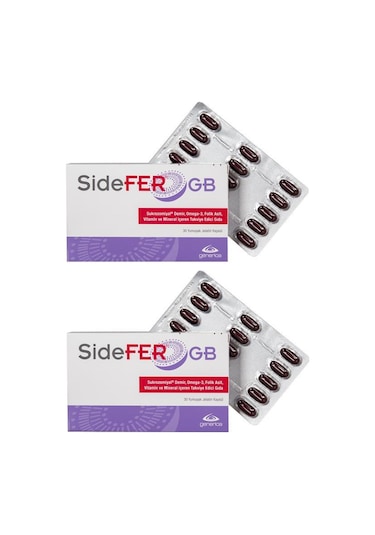 Sidefer 30 Kapsül 2 Adet