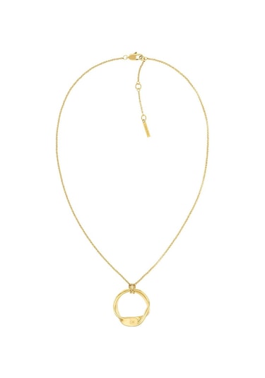 Calvin Klein Ckj35000526 Kadın Kolye Altın