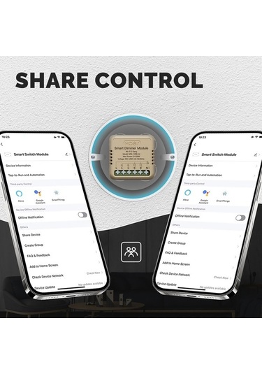 Dancemonkey Tuya Wi-fi Akıllı Dimmer: Alexa Ve Google Asistan İle Uyumlu, Mobil Kontrolle Uzaktan Uygulama İle