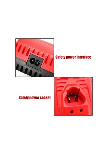 Tongxida N12 Milwaukee 10.8/12v Lityum Pil Hızlı Şarj Cihazı, Ab Fiş,