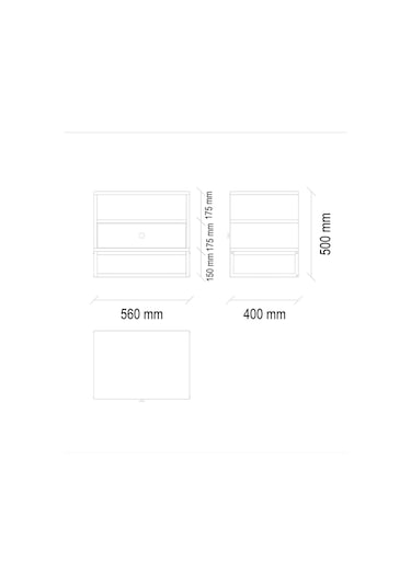 Enza Home Kalinsta Komodin - Ceviz