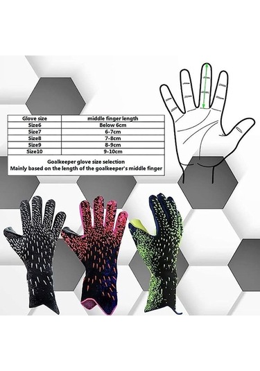 Artfulabode Yetişkin Ve Tasarım Su Skycıty Profesyonel Kaymaz Kaleci İçin Geçirmez Futbol Eldiveni Çocuk & - Gk Yeşil