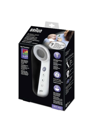 Braun Bnt400 Beyaz Temassız Alından Ateş Ölçer