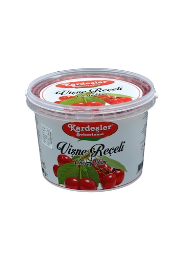 Kardeşler Şekerleme Vişne Reçeli Kova 2400 G