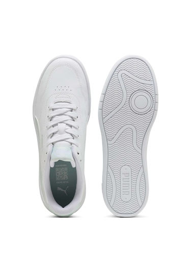 Puma Court Lally Beyaz Kadın Sneaker Beyaz-su Yesılı Beyaz - Su Yeşili