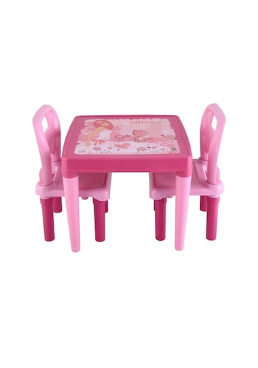 Pilsan Hobby ve Menekşe Çalışma Masası Mavi 03-414 Pembe