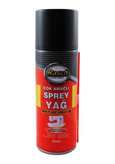 Rasch Aile Dikiş Makinesi Çok Amaçlı Sprey Yağ 200 ML