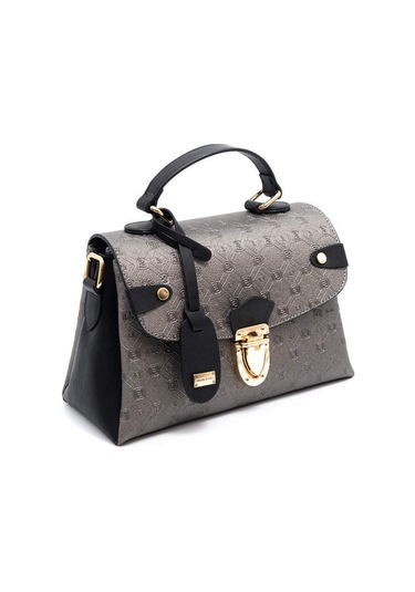 Silver Polo Kadın El Ve Çapraz Çanta 1159 Platin