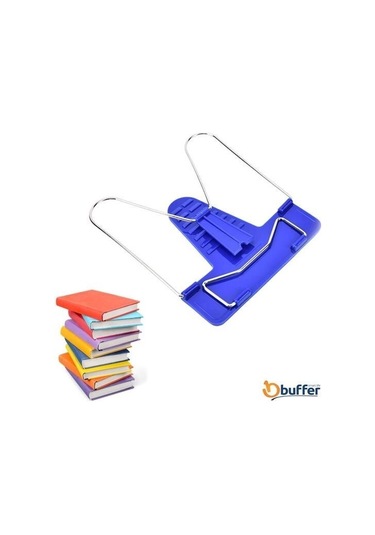 Buffer Portatif Ayarlanabilir Metal Kitap Okuma Standı Aparatı Aleti Çok Renkli