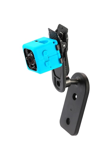 Kangvka Mavi Mini Dv 720p Gecelik Kameralı, Hareket Algılama İle Dairesel Kayıt Dış Mekan Kaydedici Renk Çizgisi Yok