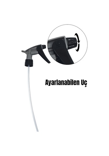 Fısfıs Sprey Başlığı - Renkli Kimyasala Dayanıklı Fısfıs 5 Adet