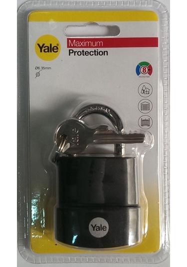 Yale Protector Seri Dayanıklı Asma Kilit 45 Mm