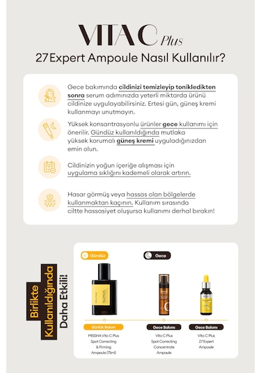 Missha Aydınlatıcı Ampul Vita C Plus 27 Expert Ampoule