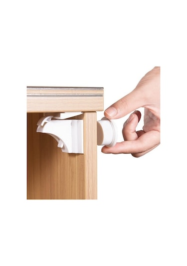 Evokids Manyetik Güvenlik Kilidi (4 Adet) Çok Renkli