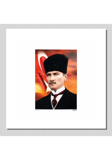 10 Adet Mustafa Kemal Atatürk Poster A4 Poster Ebat: 29,7 Cm X 21 Cm