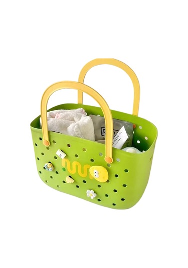 Crosswing Banyo Ev Saklama Sepeti-açık Yeşil Açık Yeşil