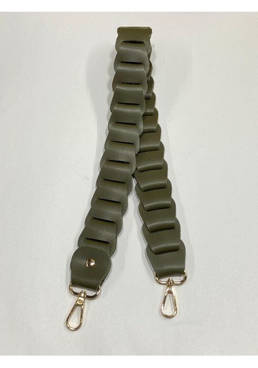 Çanta Sapı / Omuz Çanta Sapı/ Örgü Model / - Haki Yeşil Haki Yeşil