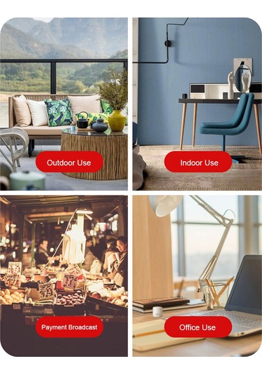 Konesam Lenovo L01 Mini Bluetooth Hoparlör, Tws İkili Bağlantı, Mikrofonlu免提, 400mah Pil, Askı Kordonlu, Beyaz