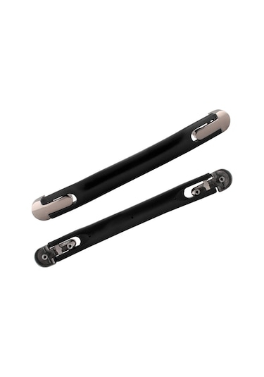 Homyl Bavul Sapı Tutacağı Sağlam Taşıma Kutu Seyahat Çantası Için Siyah Çok Renkli