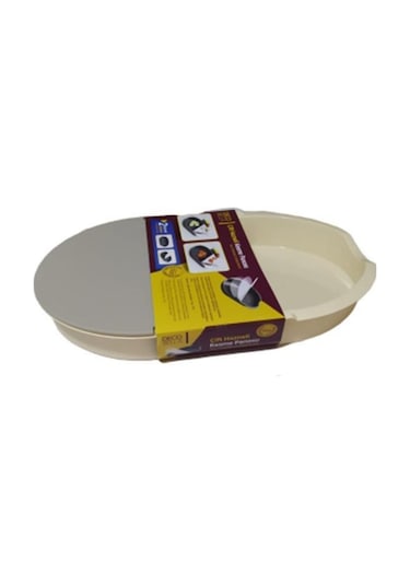 Çift Hazneli Kesme Panosu Krem Decobella 81137