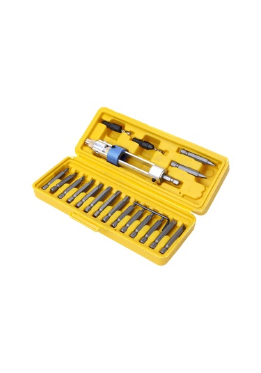 Ximistore9 20 Parçalı Hızlı Değişim Matkap Ucu Seti - Yüksek Dayanımlı Çelik