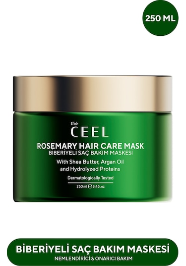 The Ceel Biberiyeli Saç Bakım Maskesi | Shea Yağı, Argan Yağı ve Hidrolize Protein Özlü 250 ML