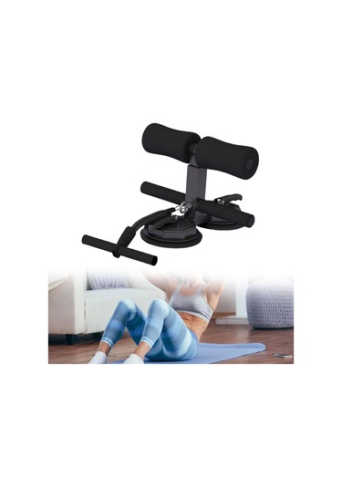 Suntek Sit Up Bar Egzersiz Standı Ayarlanabilir Zemin Siyah Siyah