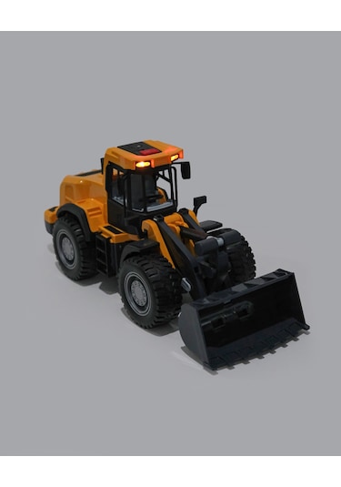 Sesli Ve Işıklı Buldozer