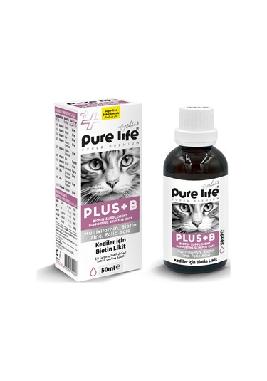 Pure Life Plus Kedi Biotin Likit 50 ML