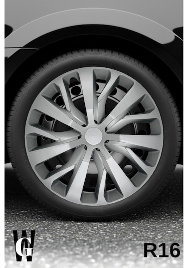 Opel Astra 16 İnç Jant Kapağı 4 Adet Gri G116