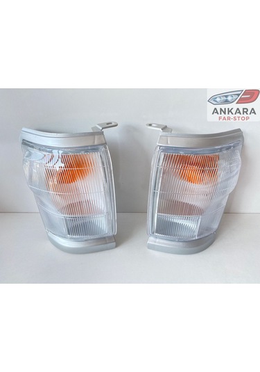 Toyota Hilux Ln145 1998-2001 Sinyal Lambası Takım Sağ - Sol Gri