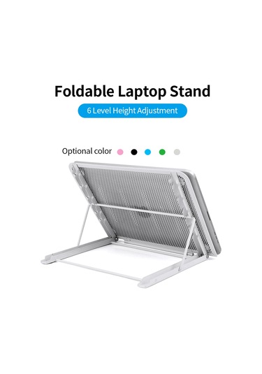 Reedark Katlanabilir 6 Seviyeli Dizüstü Bilgisayar Standı - Taşınabilir Ve Hafif