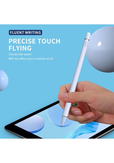 Yunboo Evrensel Aktif Kapasitif Kalem - İos/android Uyumlu, Dokunmatik Ekranlar İçin, Usb Şarjlı, 8 Saat Kullanım