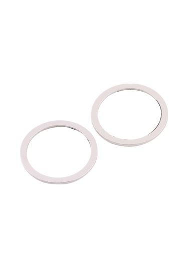 iPhone Uyumlu 12arka Kamera Cam Lens Metal Beyaz