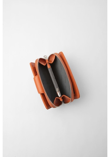 Cengiz Pakel Orta Boy Çıt Çıt Detaylı Kadın Cüzdan/portföy - 65300 - Kiremit 65300-kiremit