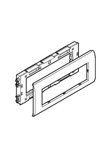 Legrand 638038 Kablo Kanalı Için 6 Modül Kaide+Çerçeve 10 Adetli