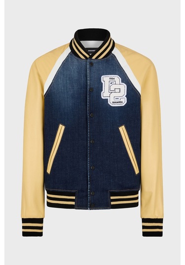 Dsquared2 Erkek Ceket S74am1451 S30664 470 Lacivert Lacivert