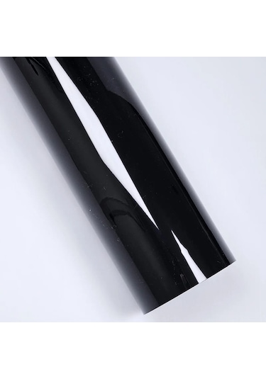 Piano Black Siyah Hava Kanallı Parlak Jelatinli 50cmx1metre