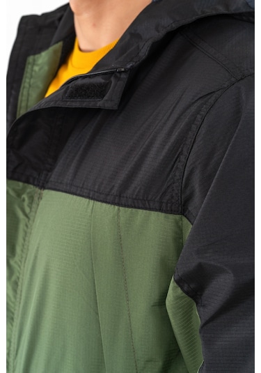 Combat Tactical Rüzgar Ceketi Haki - Siyah