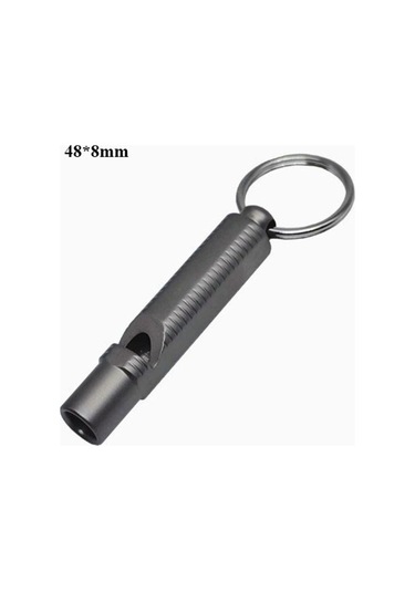 Mini Su Geçirmez Titanyum Düdük Taşınabilir Kamp Yürüyüş Düdüğü Açık Hava Edc Aracı Diğer