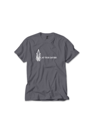 At the Gates Logo Gri Tişört