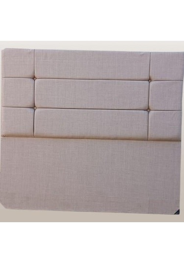 Başlık Dk Çift Kişilik 160'lık Model Dilimli Kareli Sütlü Kahve Keten Kumaş Elyapm