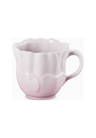 Le Creuset Seramik Çiçek Desenli Kupa Shell Pink
