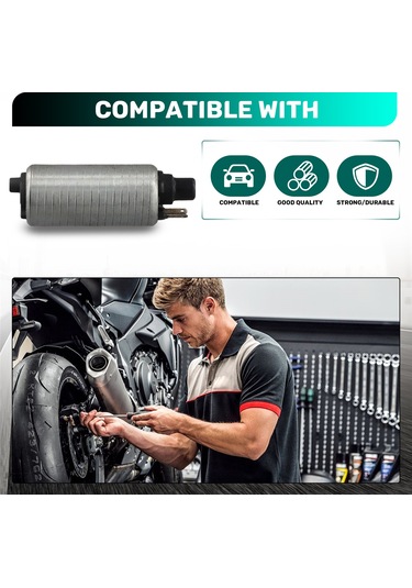 Synodicmonth Yamaha Mıo I 125/aerox/nmax/snıper150 Mxı İçin Motosiklet Yakıt Pompası Montajı Fırçasız Yakıt Pompası Kontrol Cihazı