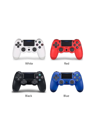 Xindoker Siyah Ps4 Kablosuz Oyun Kolu: Dokunmatik Panel, Işık Çubuğu, 3.5mm Ses Girişi Ve Şarj Özelliğiyle Tam Kontrol