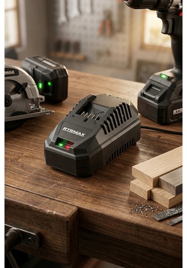 X-lion Rtx1809 Şarj Aleti 18v Hızlı Şarj 3ah