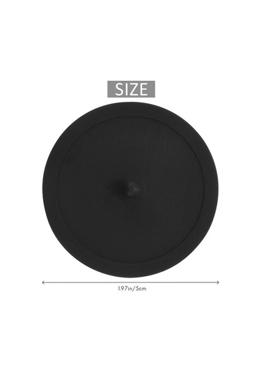 Metabagua Espresso Makineleri Için Kör Filtre Backflush Disk Lastiği Bira Kafası Geri Yıkama Contası W5ruv2 Siyah