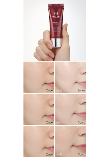 Missha Yoğun Kapatıcılık Sunan BB Krem M Perfect Cover BB Cream Ex No: 25 20 ML