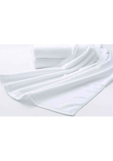 Toyigoo Toyigoo Nevresim Dünyası 6'lı Otel Tipi 90x150 Banyo Havlusu Beyaz Renkli