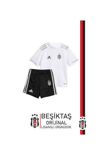 Beşiktaş Lisanslı İsme Özel Bebek Forma 2'li Set Kutulu 001